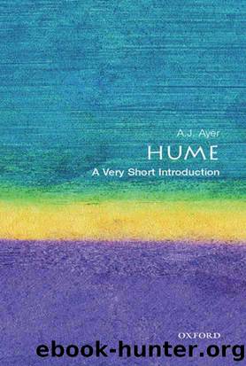 Hume: A Very Short Introduction (Very Short Introductions) by Alfred Ayer