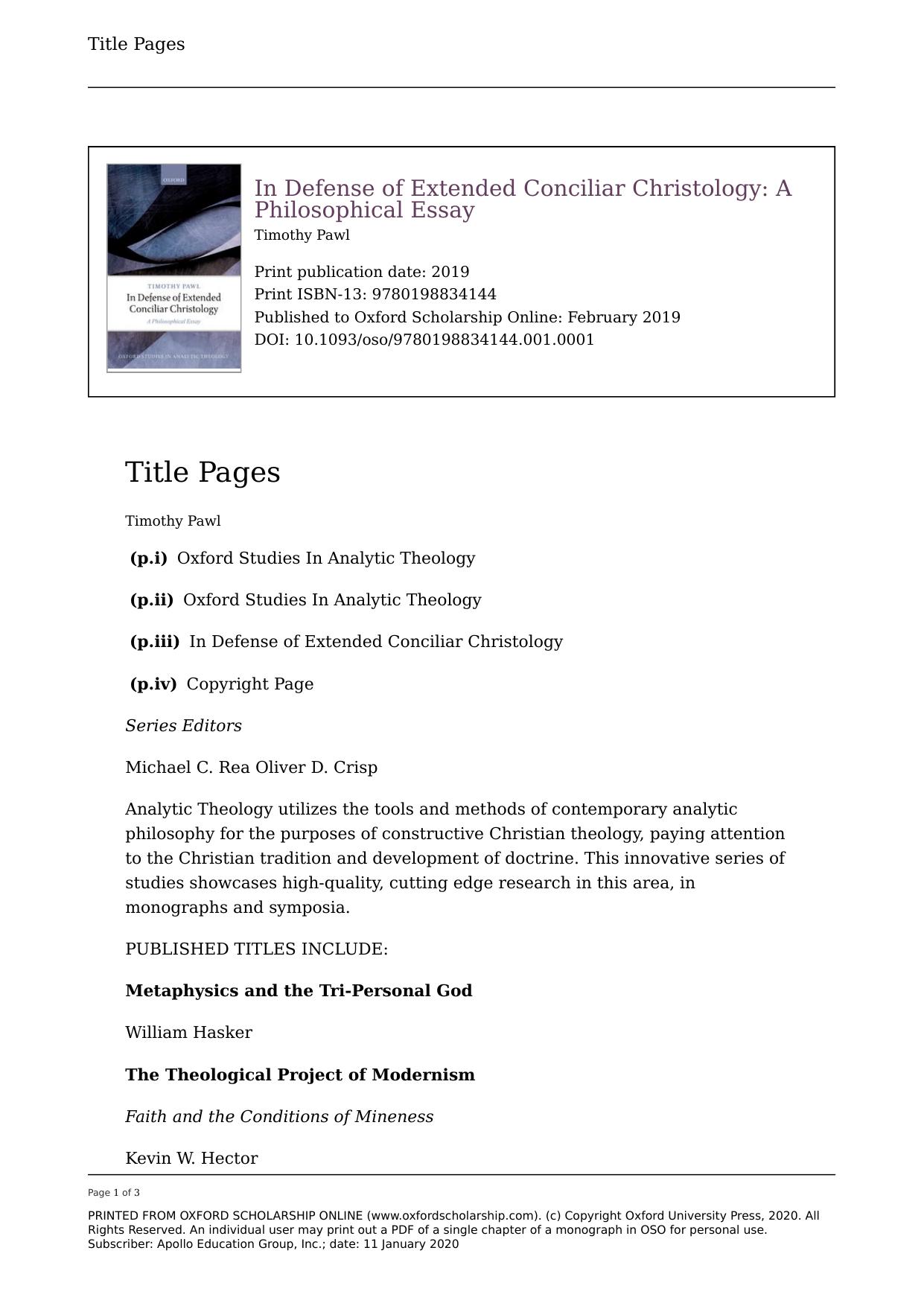 Humility, Pride, and Christian Virtue Theory by Dunnington Kent