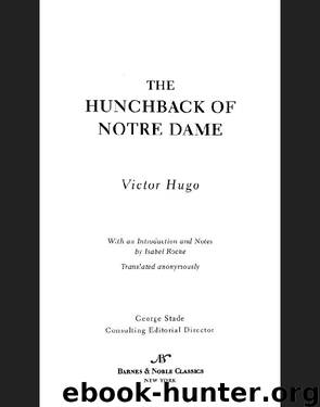 Hunchback of Notre Dame (Barnes & Noble Classics Series) by Victor Hugo