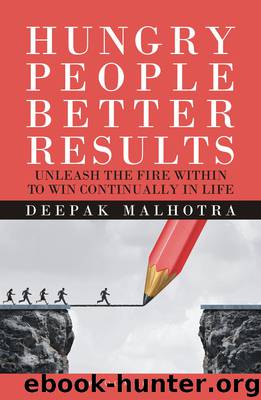 Hungry People Better Results by Deepak Malhotra