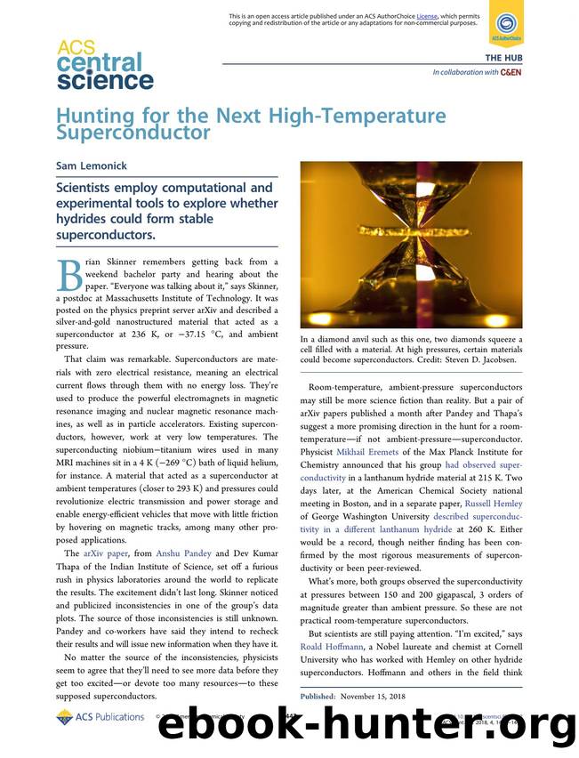 Hunting for the Next High-Temperature Superconductor by Sam Lemonick