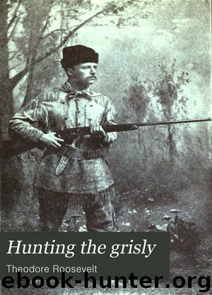 Hunting the grisly by Theodore Roosevelt