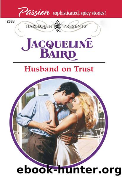 Husband on Trust by Jacqueline Baird