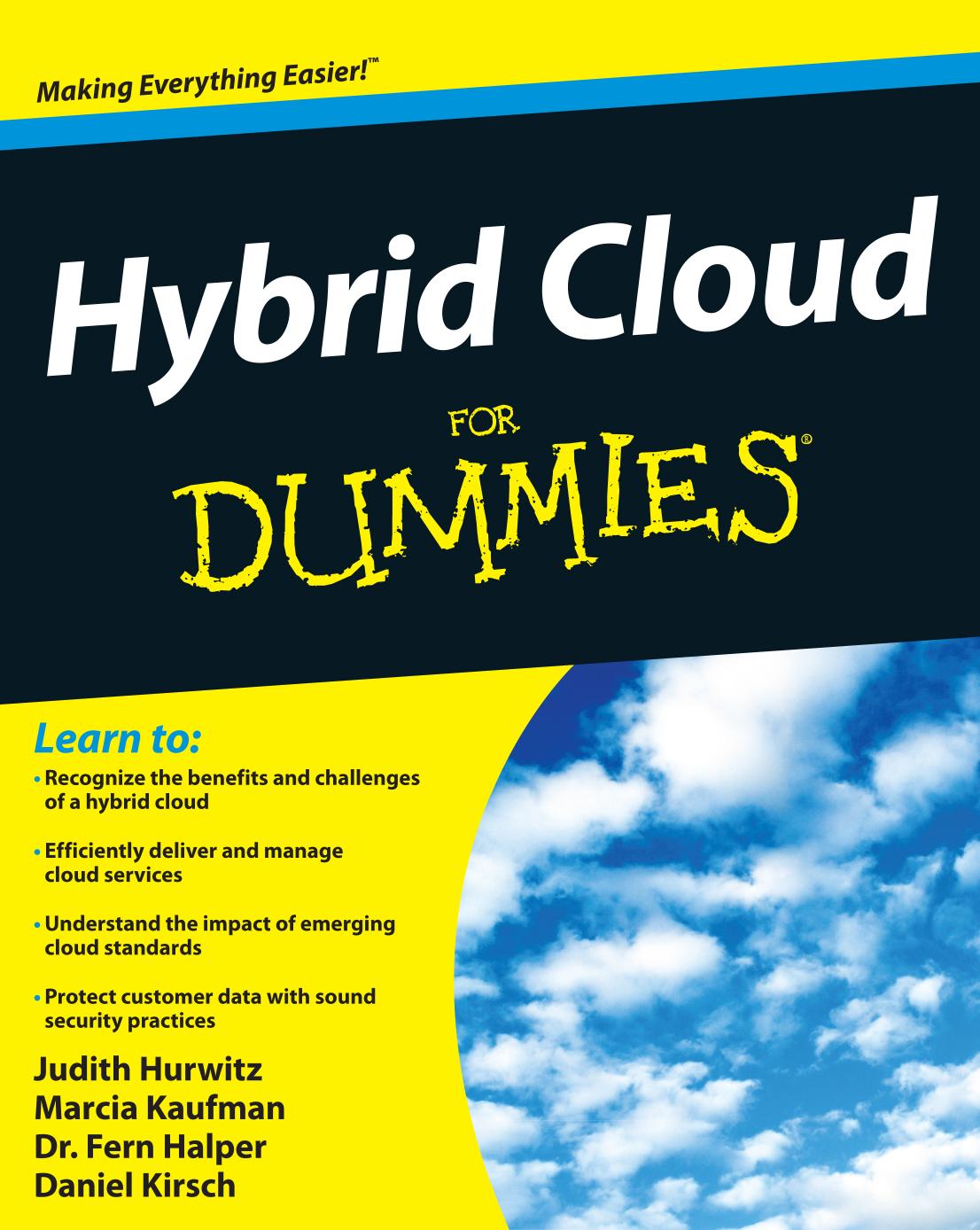 Hybrid cloud for dummies by Hurwitz Judith