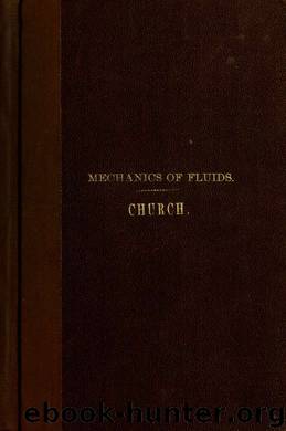 Hydraulics; by Church Irving Porter 1851-