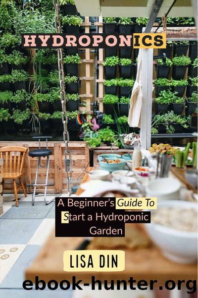 Hydroponics: A Beginner's Guide To Start a Hydroponic Garden by Din Lisa