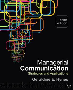 Hynes. Managerial Communication. 6th edition by Geraldine E. Hynes