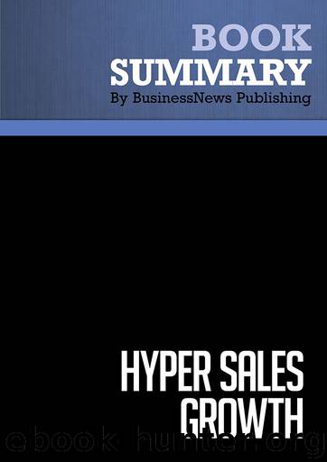 Hyper Sales Growth by BusinessNews Publishing
