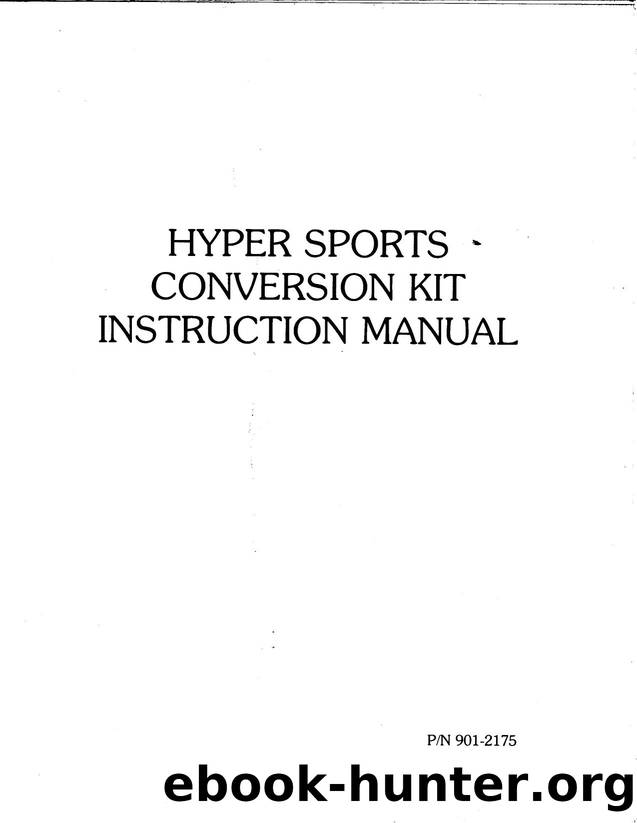 Hyper Sports, by Centuri (1984) by Unknown