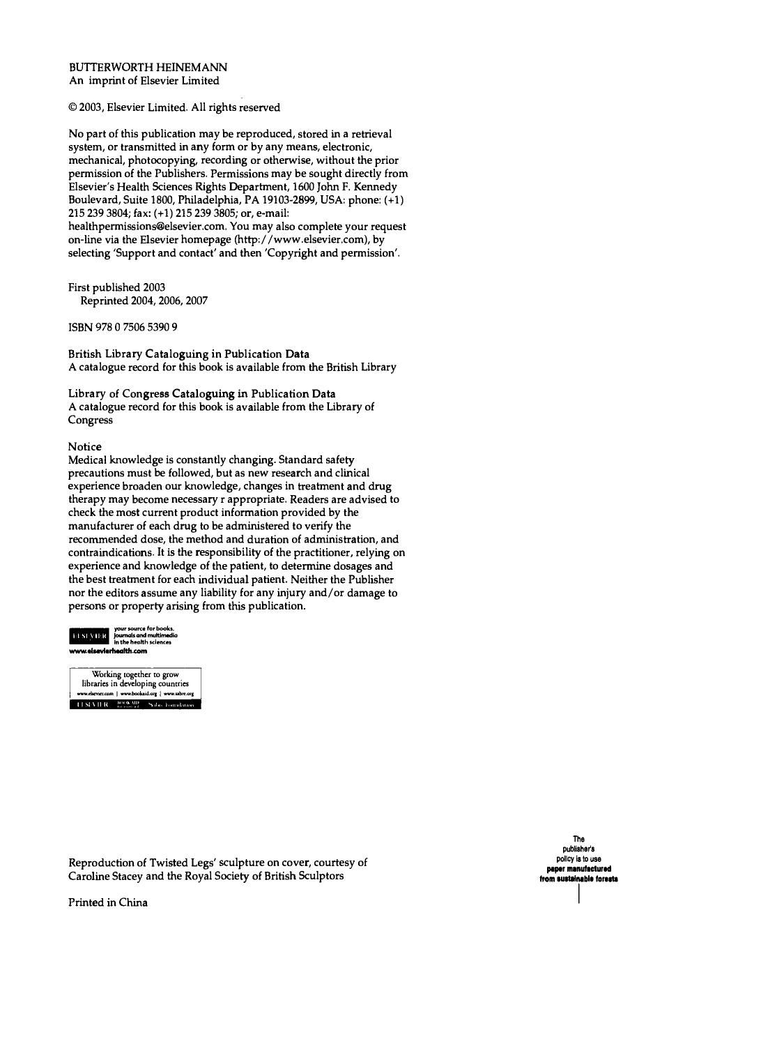 Hypermobility Syndrome. Recognition and Management for Physiotherapists by Rosemary Keer MSc MCSP MACP SRP and Rodney Grahame CBE MD FRCP FACP (Eds.)