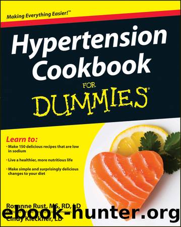Hypertension Cookbook For Dummies by Rust