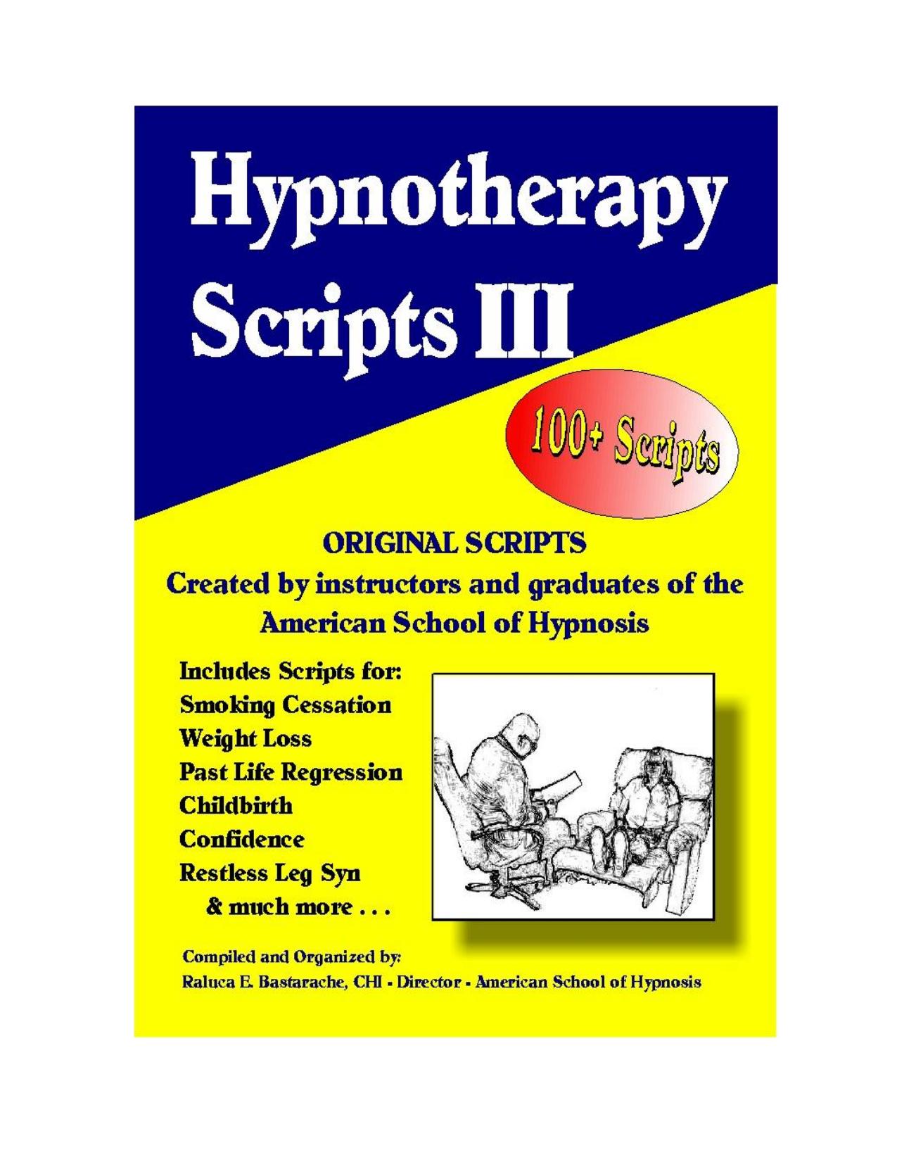 Hypnotherapy Scripts III by Rene