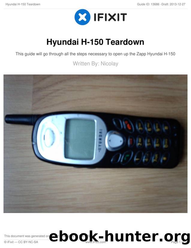 Hyundai H-150 Teardown by Unknown