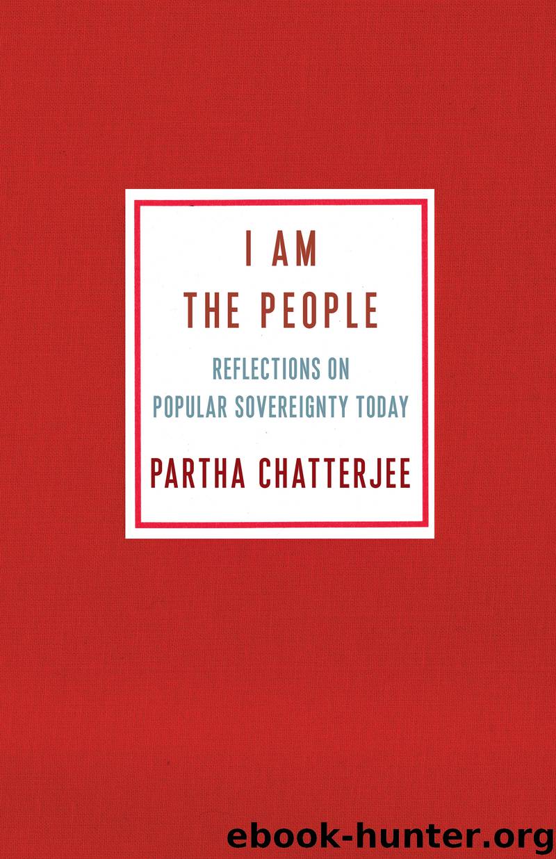 I Am the People by Partha Chatterjee