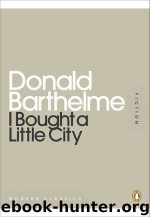 I Bought a Little City by Donald Barthelme