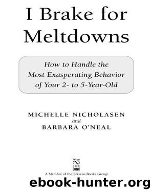 I Brake for Meltdowns by Michelle Nicholasen