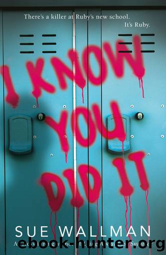 I Know You Did It by Sue Wallman