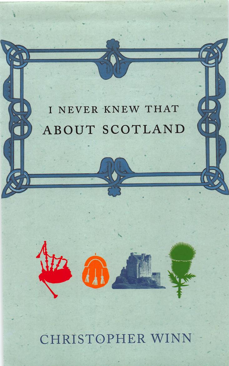 I Never Knew That About Scotland by Winn Christopher