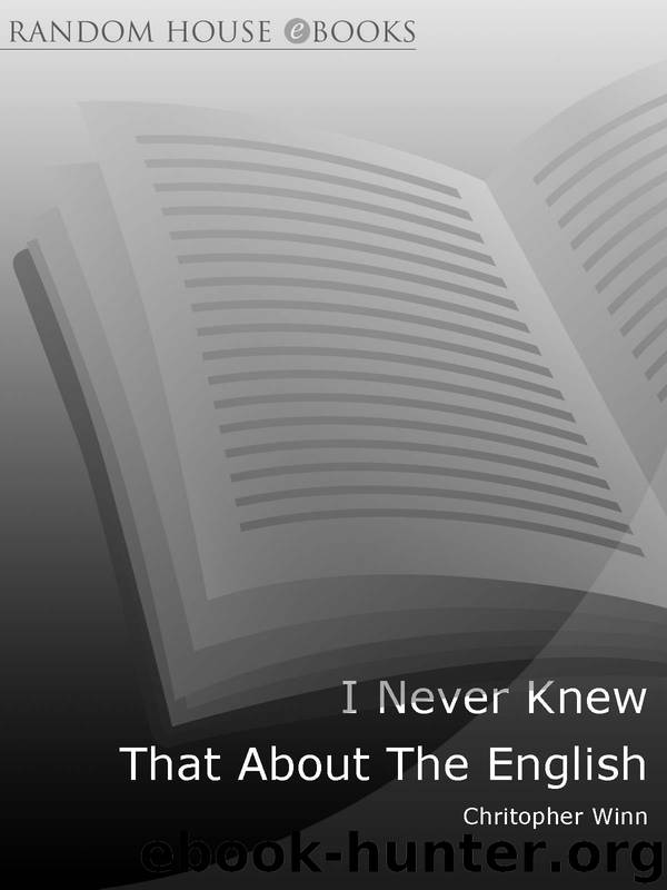I Never Knew That About the English by Desconhecido