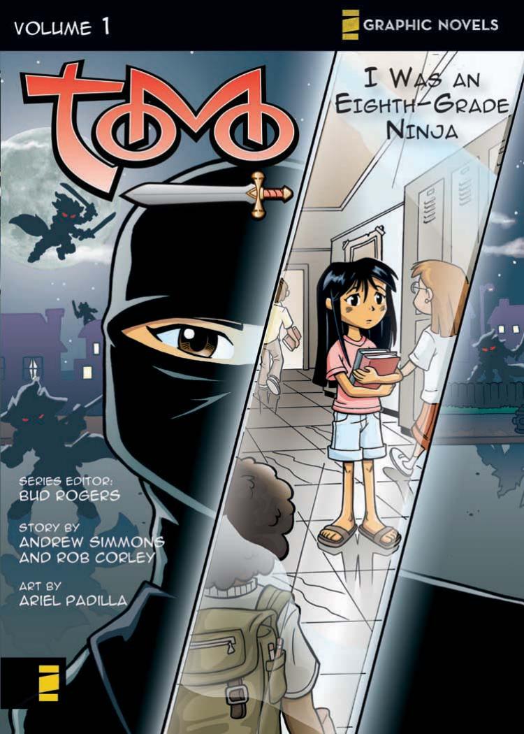 I Was an Eighth-Grade Ninja (Z Graphic Novels Tomo) by Andrew Simmons