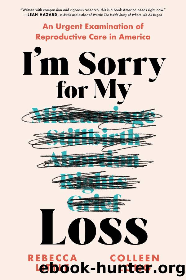 I'm Sorry for My Loss by Rebecca Little & Colleen Long