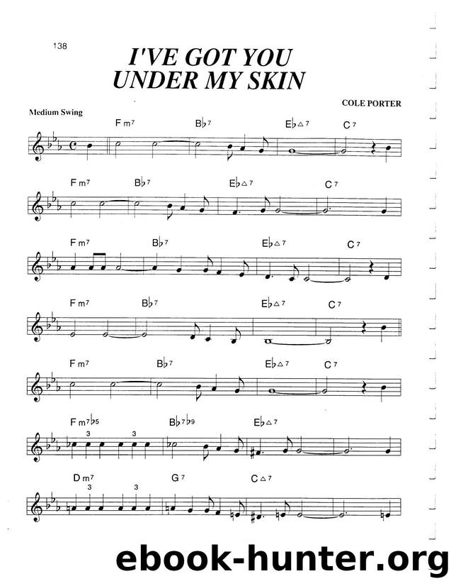 I've Got You Under My Skin (C) by Unknown