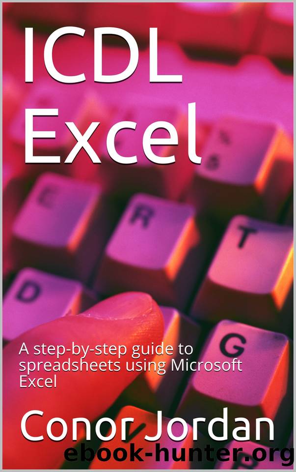 ICDL Excel: A step-by-step guide to spreadsheets using Microsoft Excel by Conor Jordan