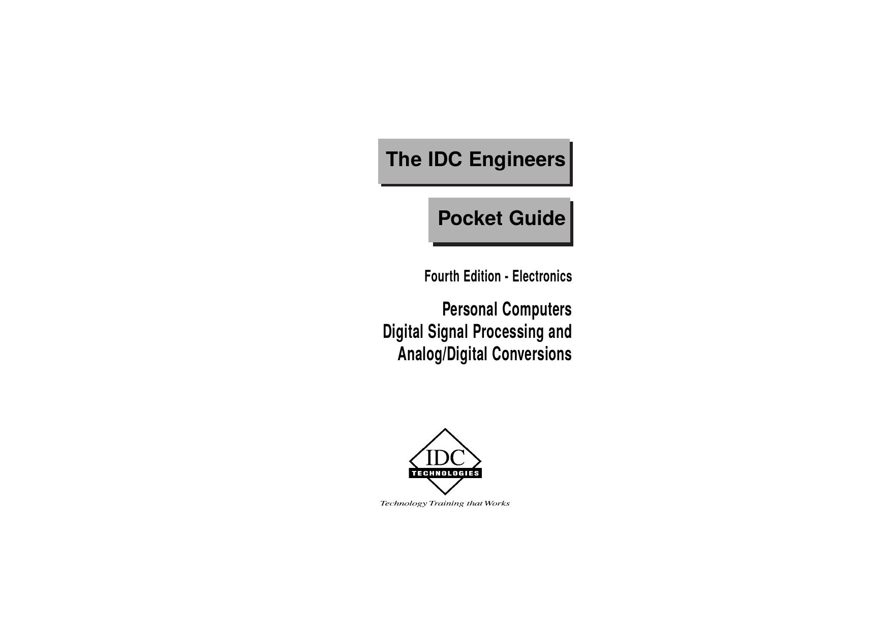 IDC Engineers Pocket Guide by Electronics 4th ed. (2003) WW