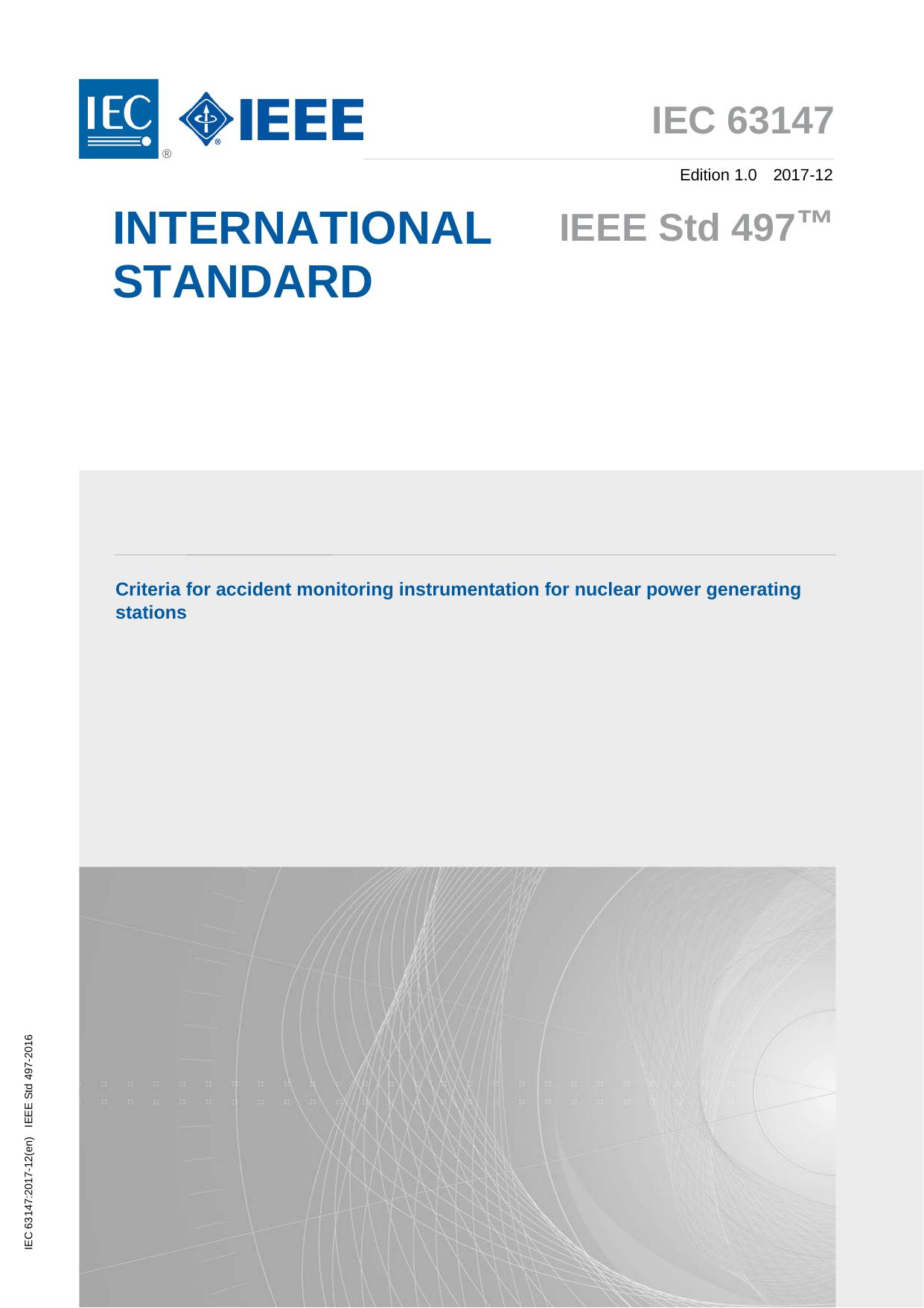 IEC 63147-2017 (IEEE Std 497) by IEC