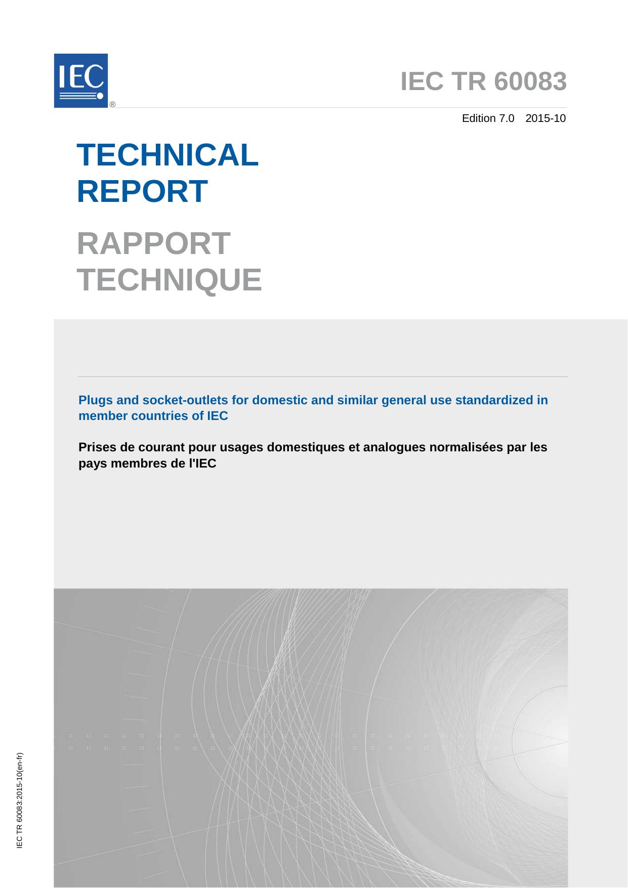 IEC TR 60083-2015 by IEC