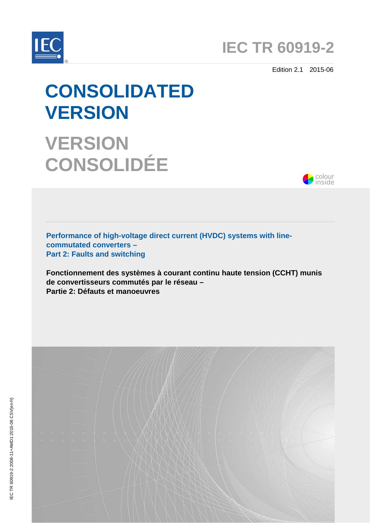 IEC TR 60919-2-2015 by IEC
