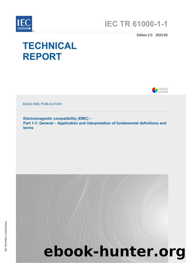 IEC TR 61000-1-1-2023 by IEC