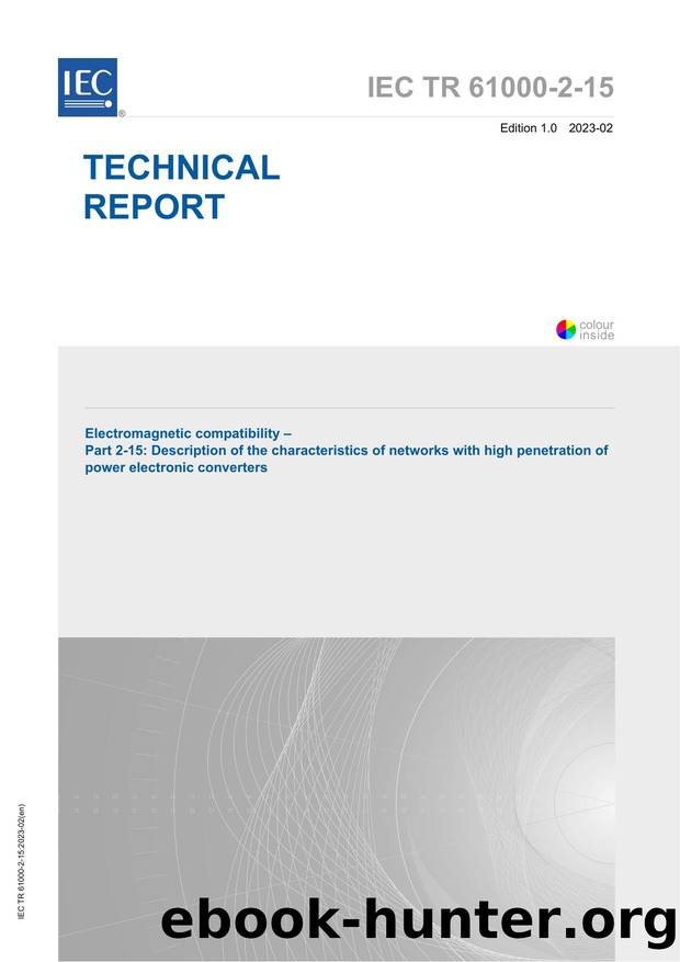 IEC TR 61000-2-15-2023 by IEC
