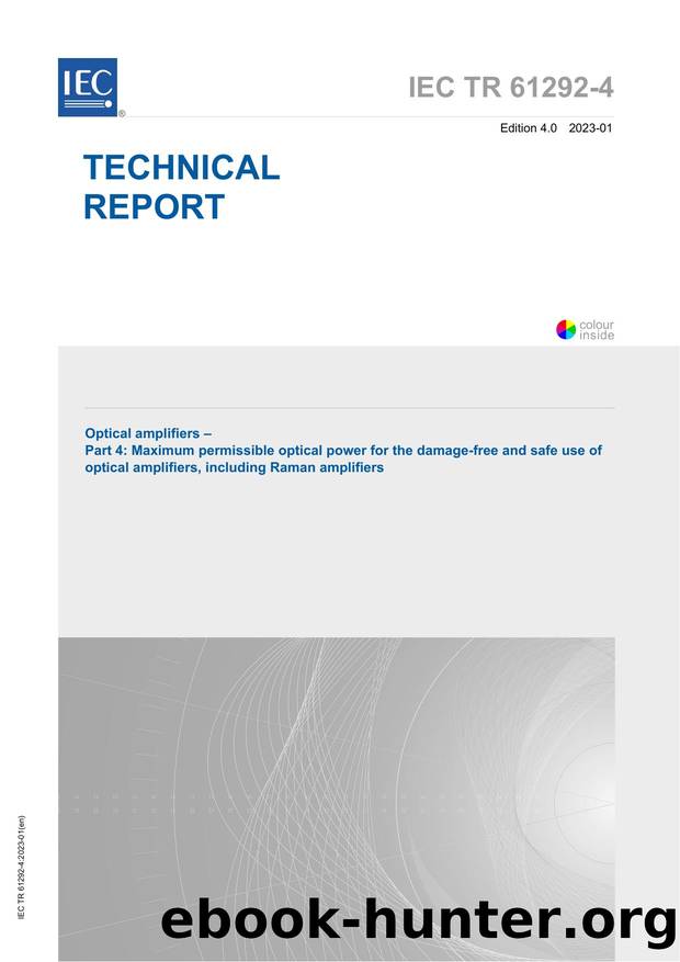 IEC TR 61292-4-2023 by IEC