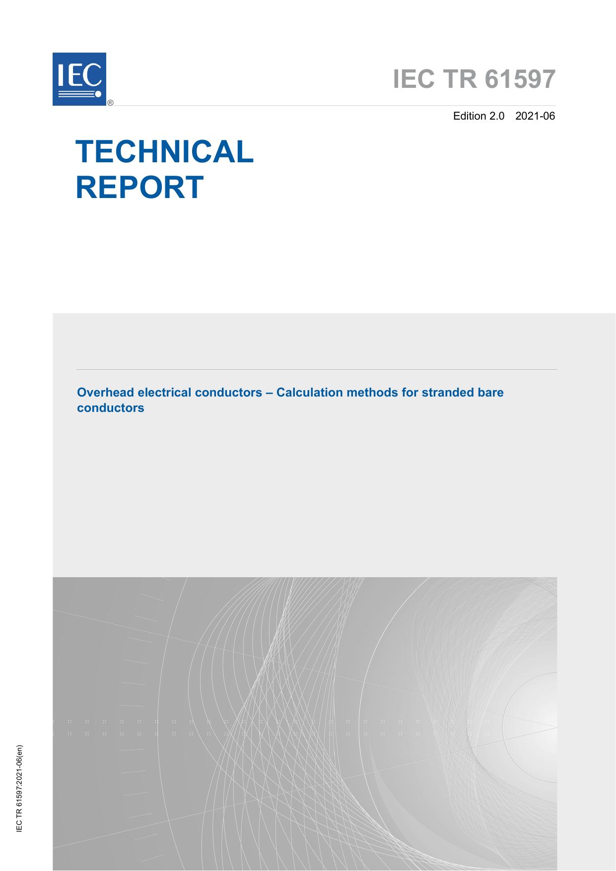 IEC TR 61597-2021 by IEC