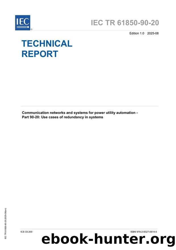 IEC TR 61850-90-20-2025 by IEC