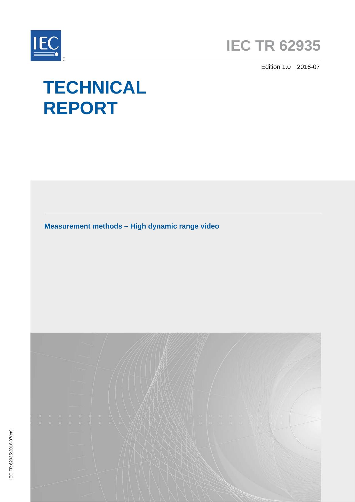 IEC TR 62935-2016 by IEC
