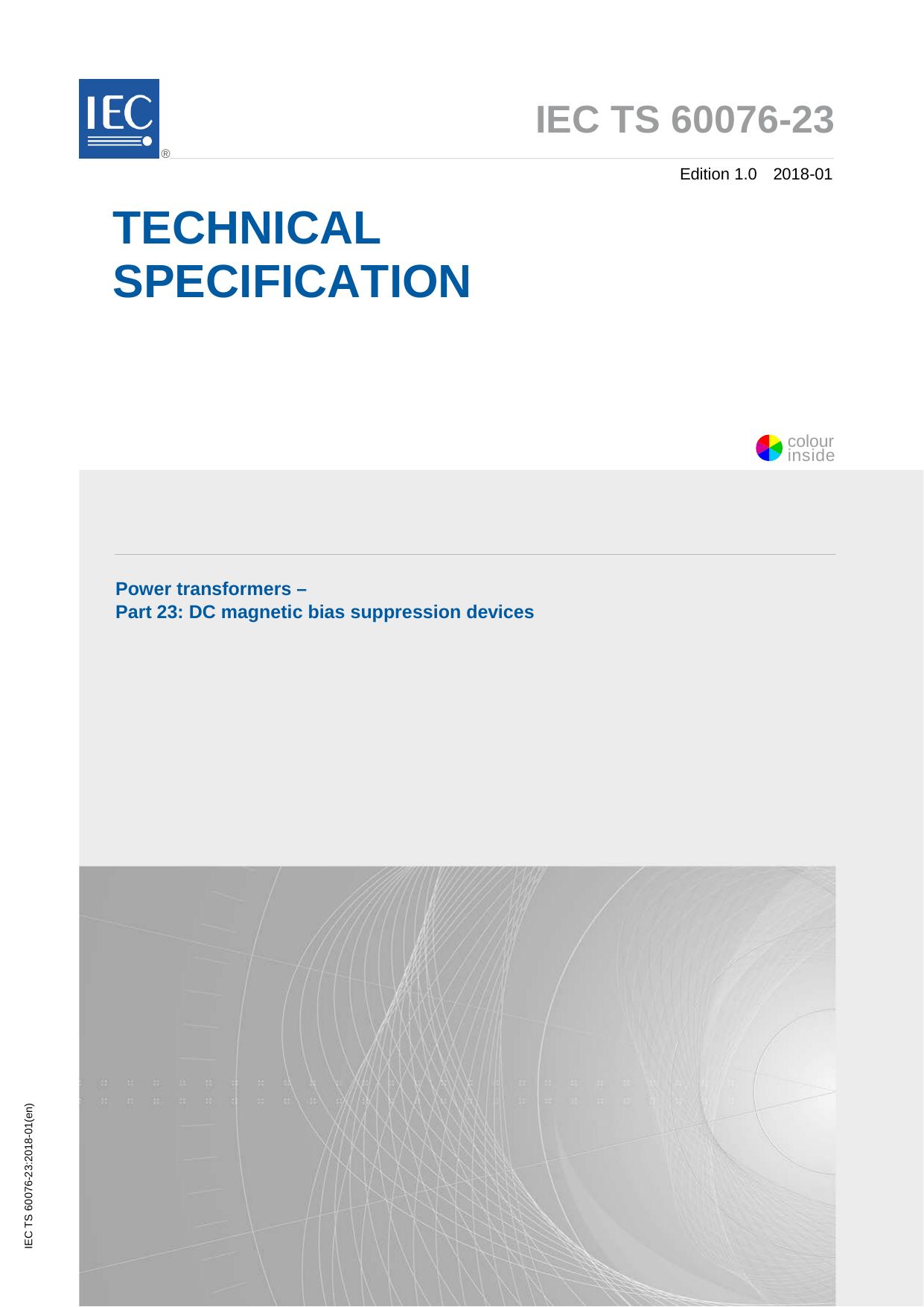 IEC TS 60076-23-2018 by IEC