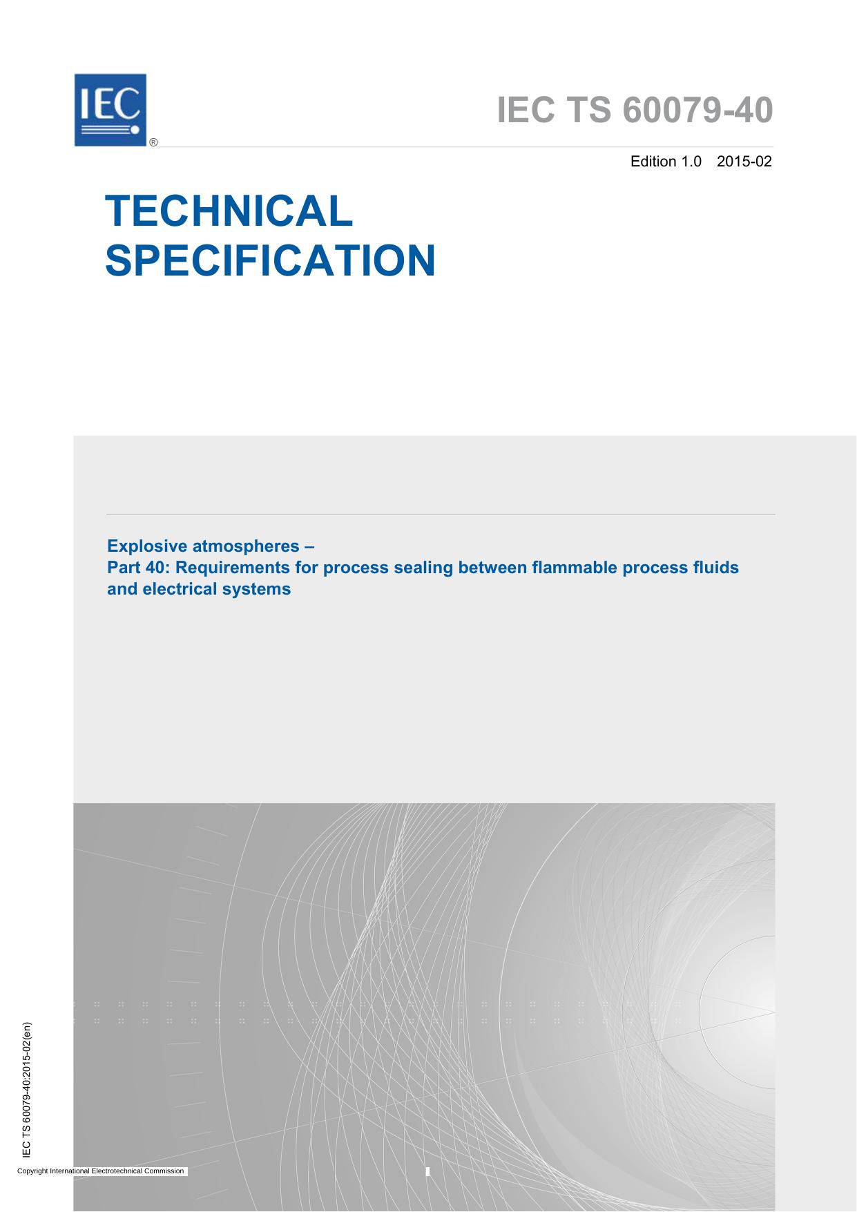 IEC TS 60079-40-2015 by IEC