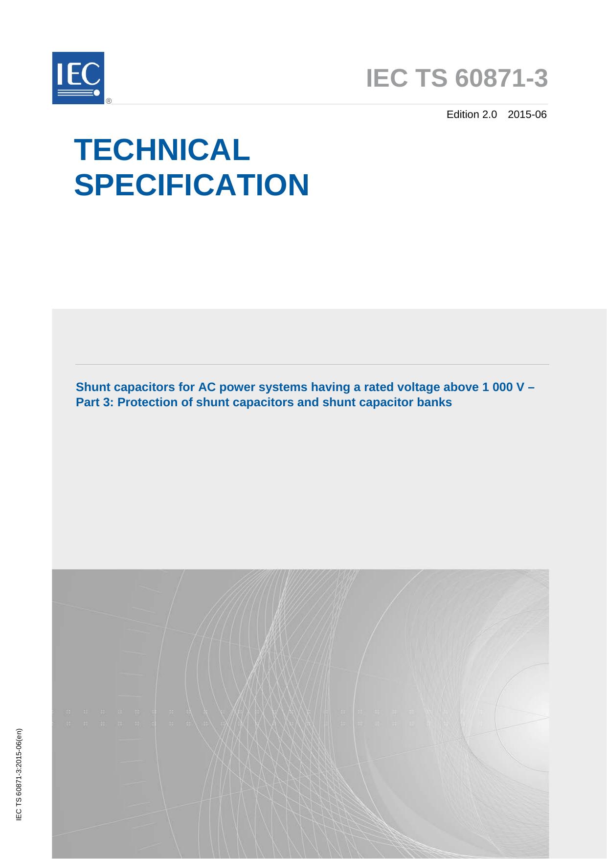 IEC TS 60871-3-2015 by IEC