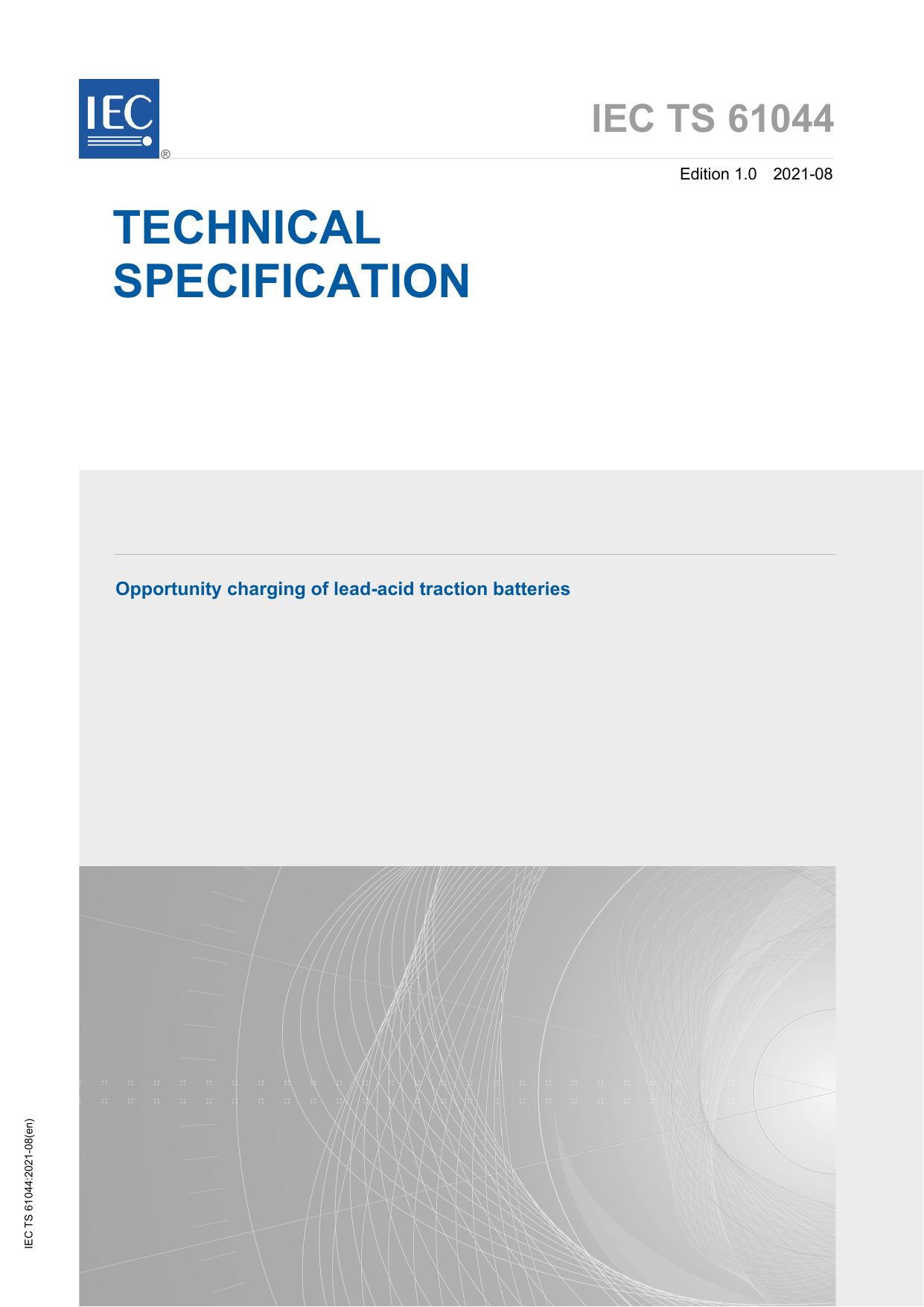 IEC TS 61044-2021 by IEC