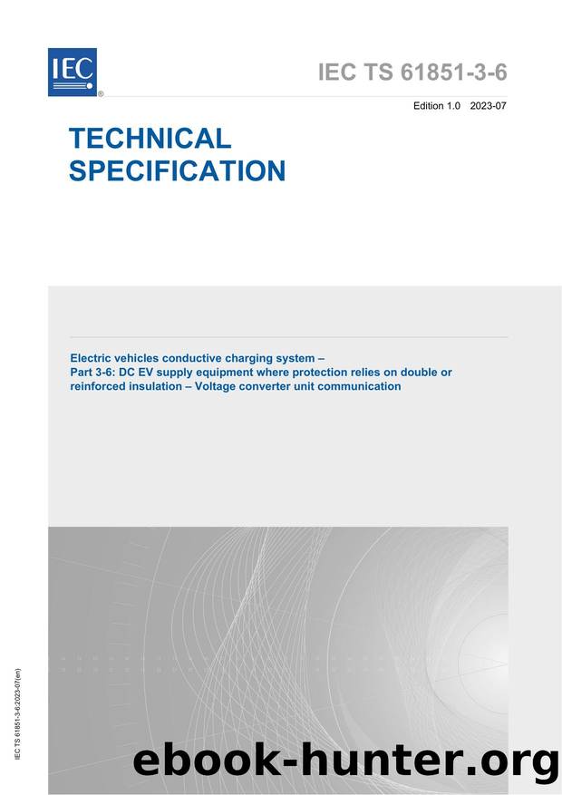 IEC TS 61851-3-6-2023 by IEC
