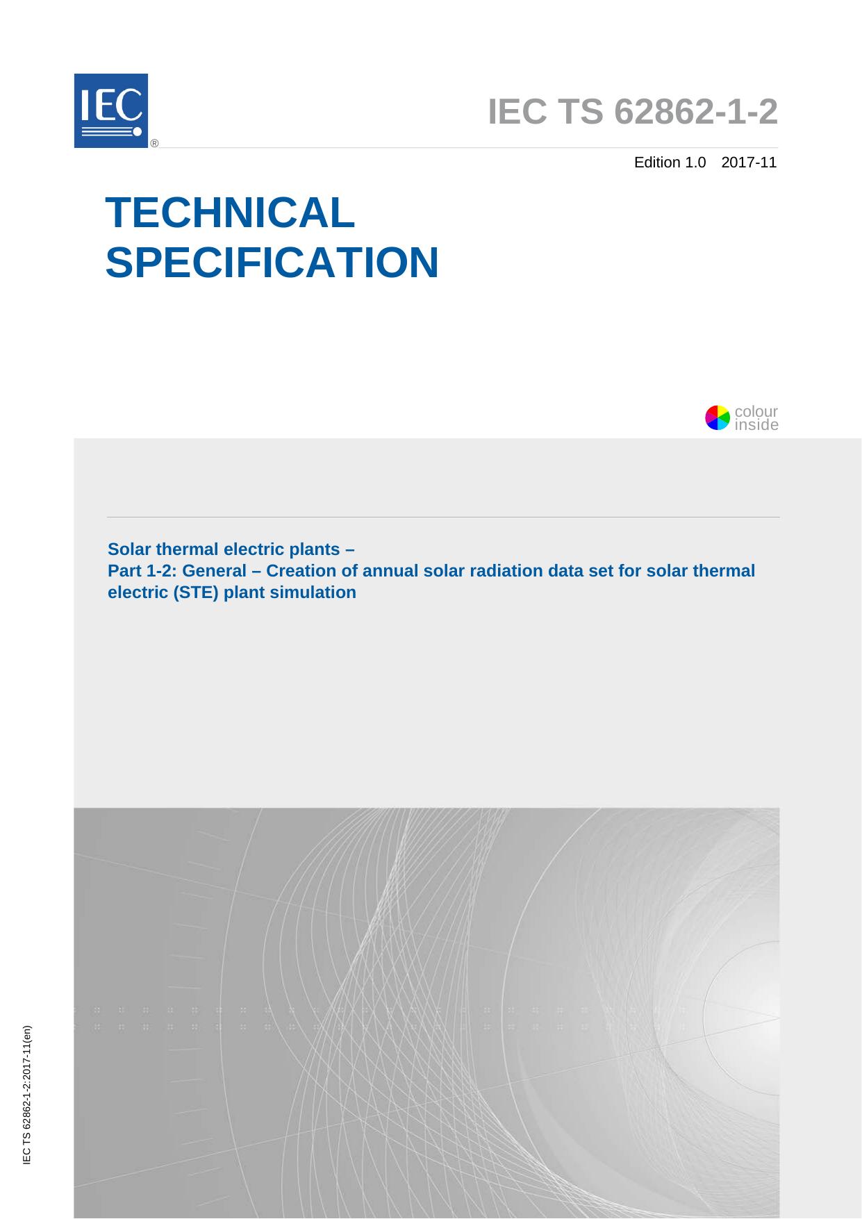 IEC TS 62862-1-2-2017 by IEC