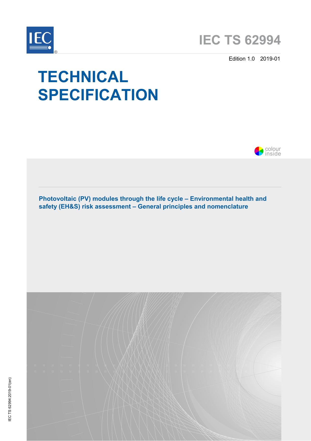 IEC TS 62994-2019 by IEC