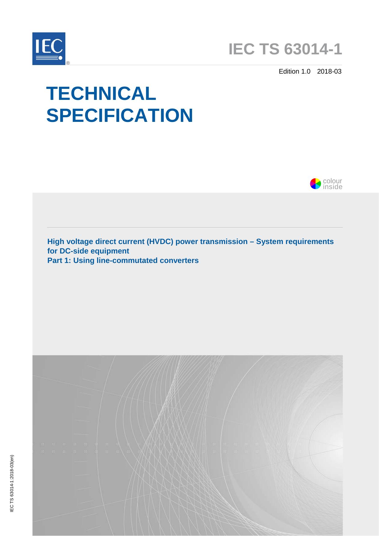 IEC TS 63014-1-2018 by IEC