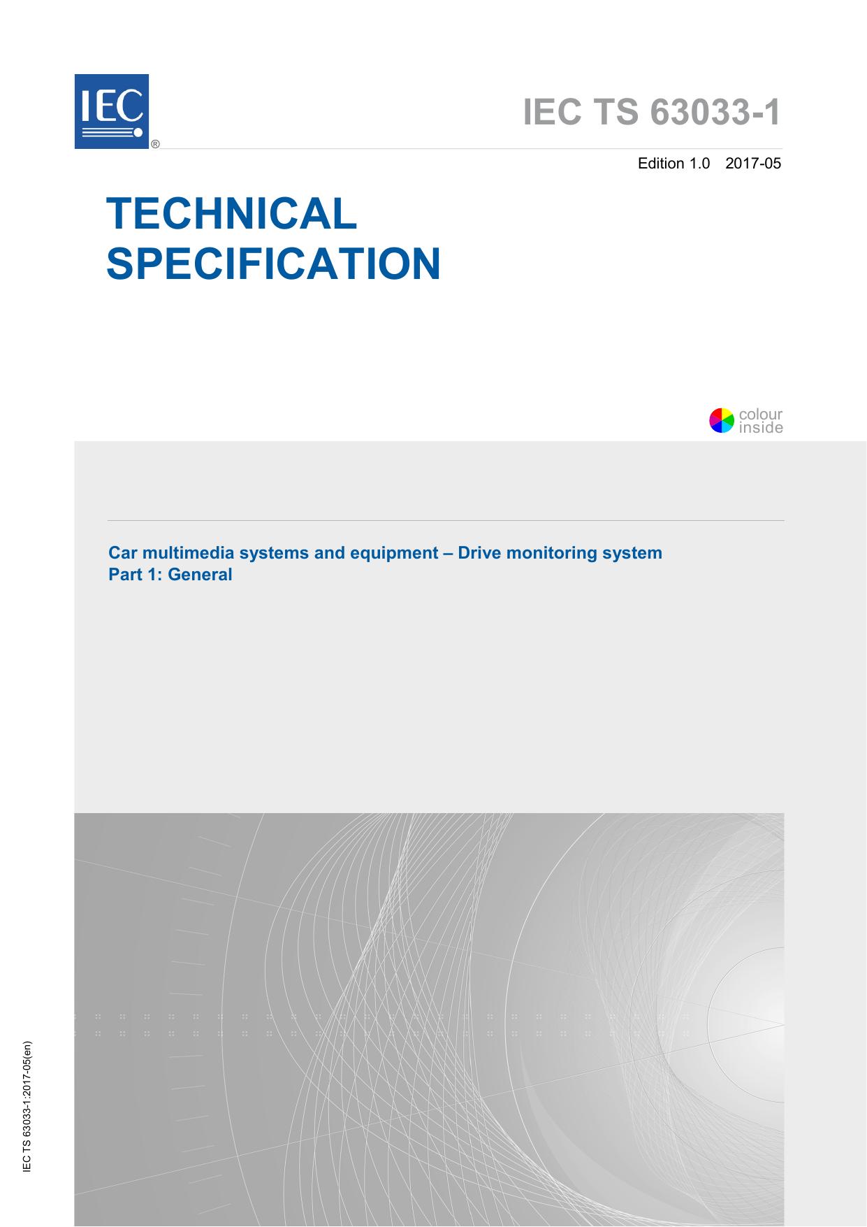 IEC TS 63033-1-2017 by IEC