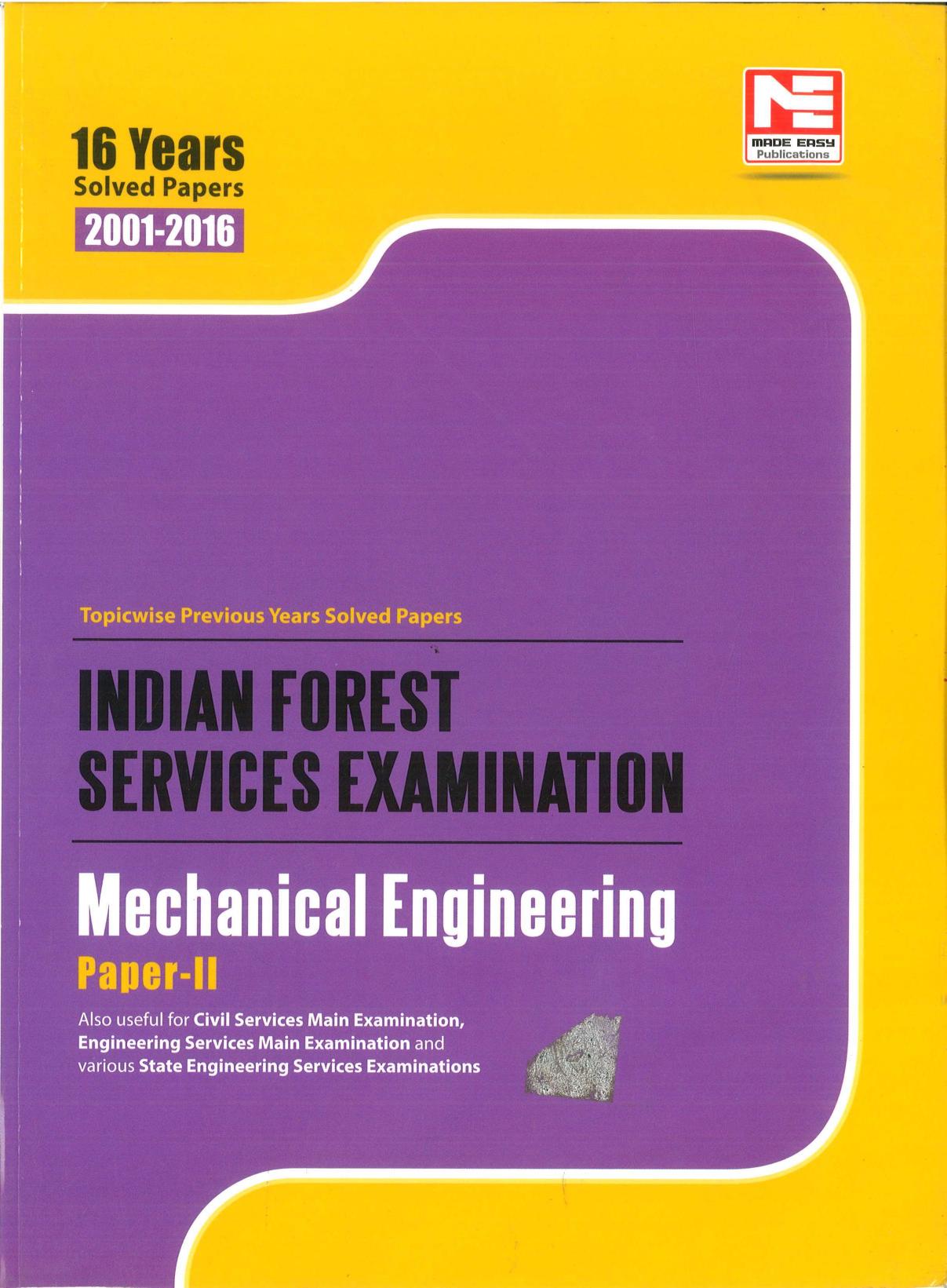 IFS(Mains)-Mechanical Engineering: Volume 2 by MADE EASY Editorial Board