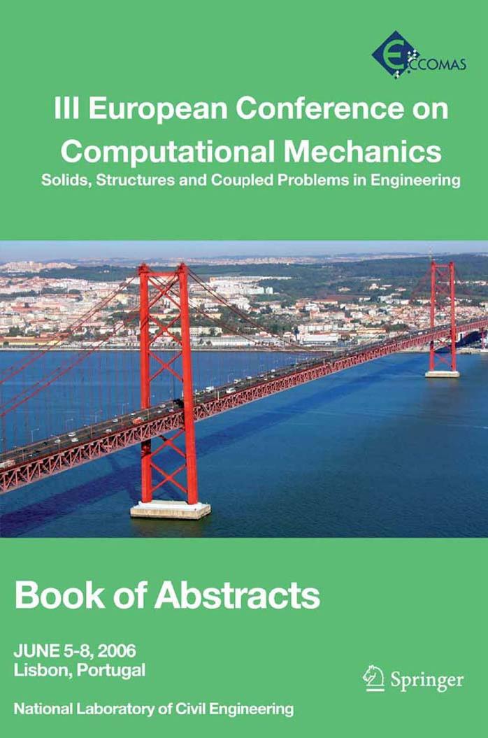 III European Conference on Computational Mechanics: Solids, Structures and Coupled Problems in Engineering: Book of Abstracts by unknow