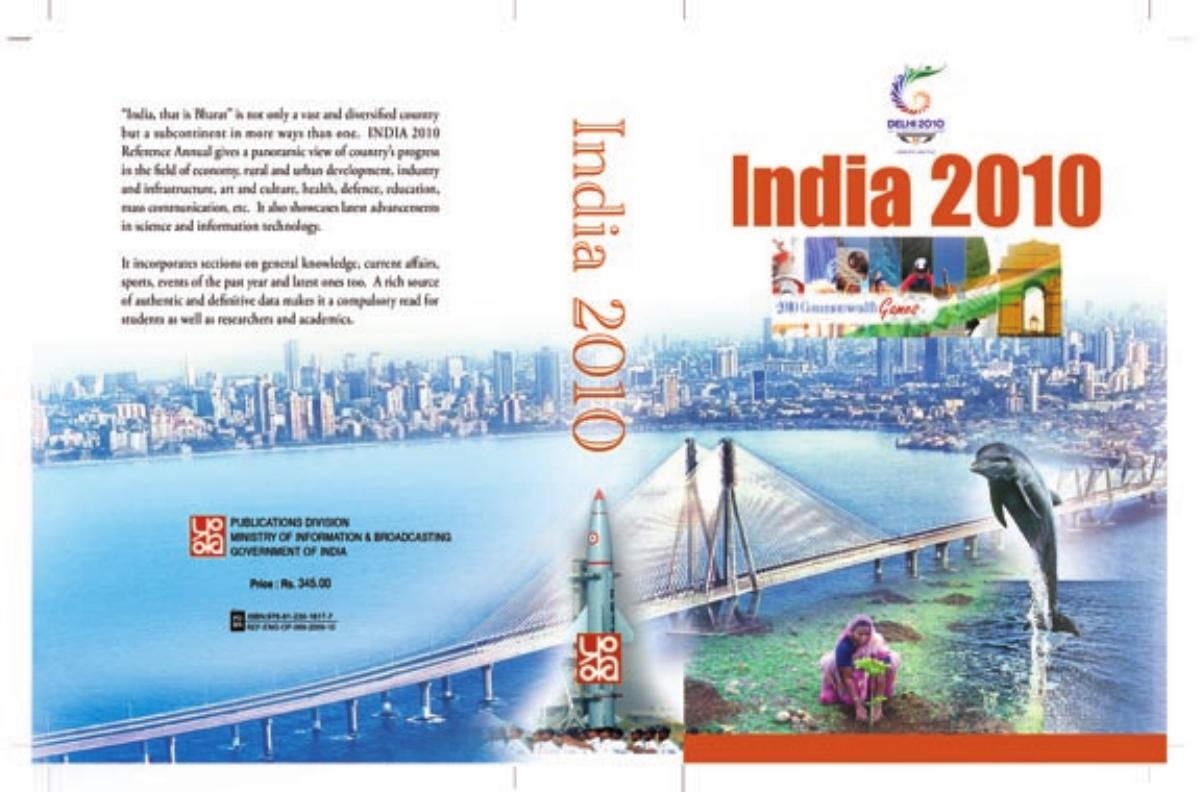 INDIA 2010 -A REFERENCE ANNUAL by Publications Division