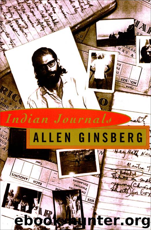 INDIAN JOURNALS by ALLEN GINSBERG